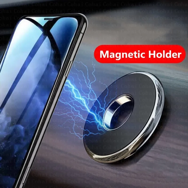 Phone Stands - Magnetic Car Phone Holder Dashboard Mini