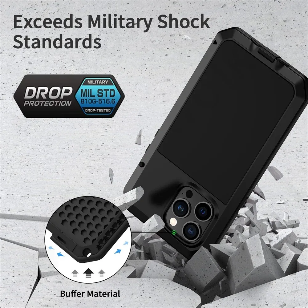 Case For iPhone 16e 15 14 13 1 - Heavy Duty 360 Full Body Protective Case 评论和价格
