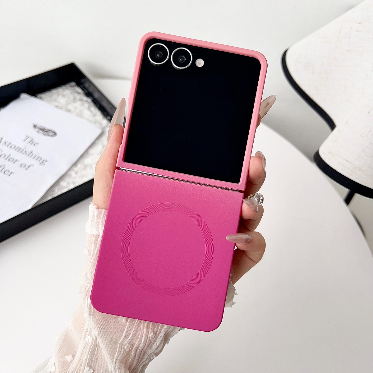 Gradient Liquid Silicone Soft  - Liquid Silicone Magnetic Phone Case 评论和价格