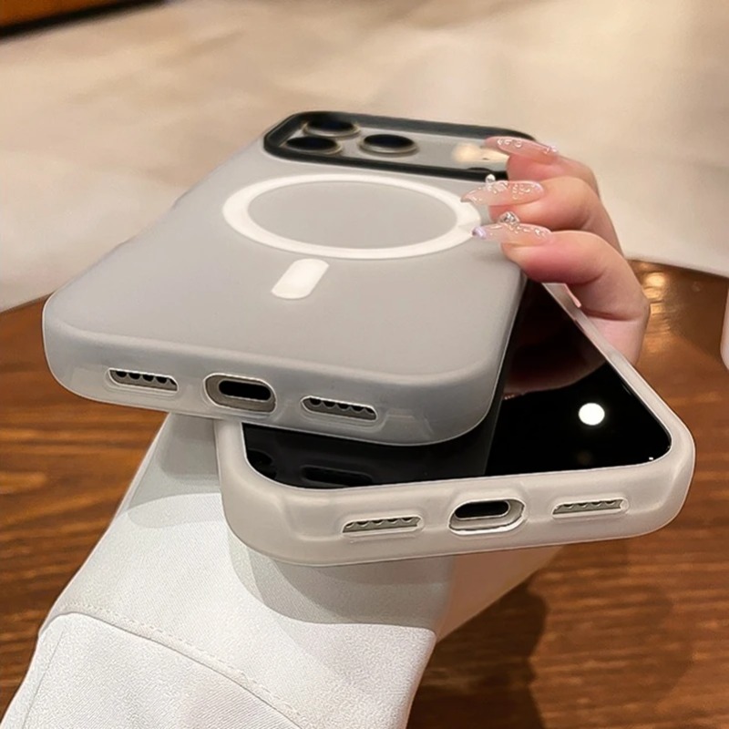 Luxury 2 IN 1 Magnetic Shockpr - Liquid Silicone Magnetic Phone Case 评论和价格