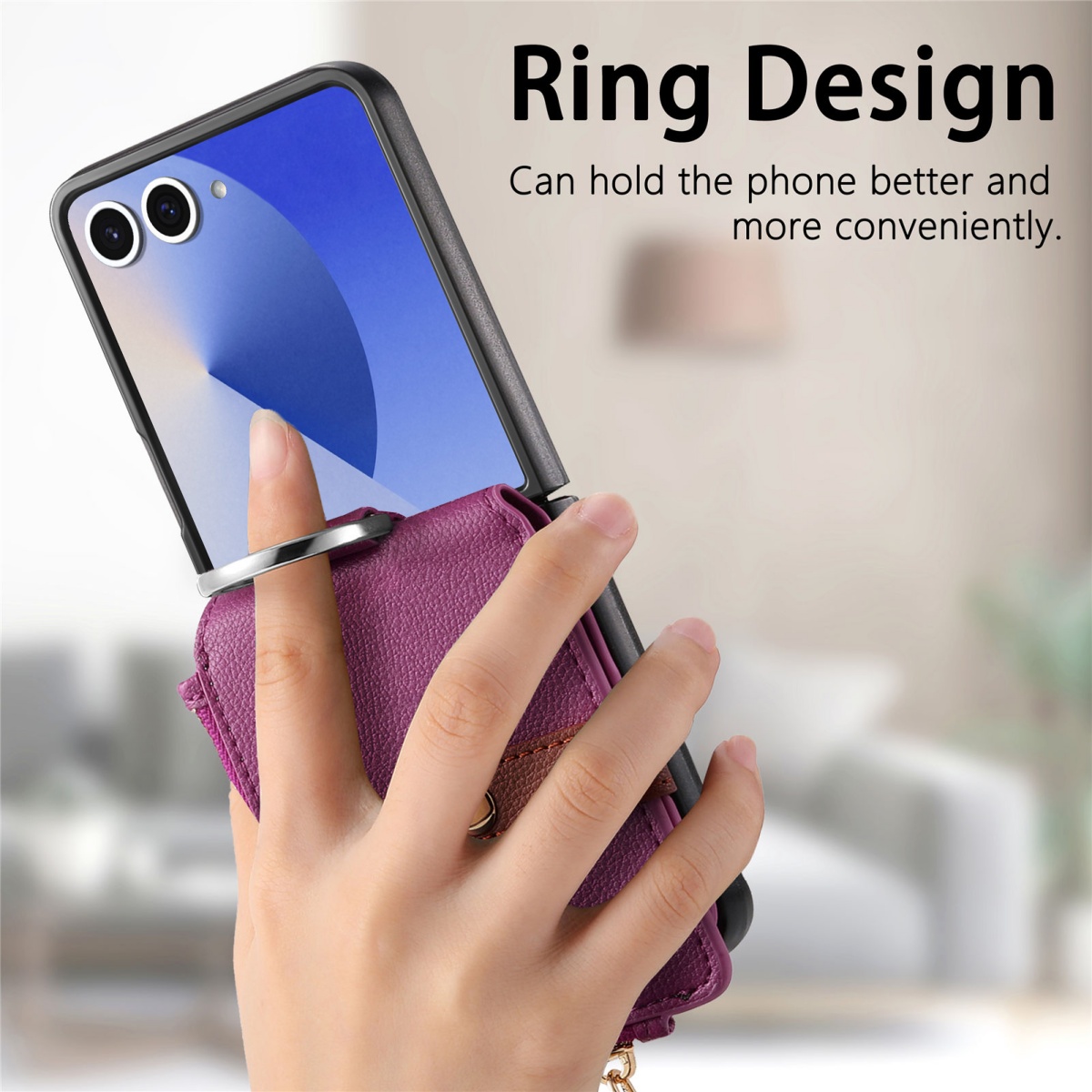 Luxury Card Holder Phone Case  - Leather Wallet Card Holder Phone Cover 评论和价格