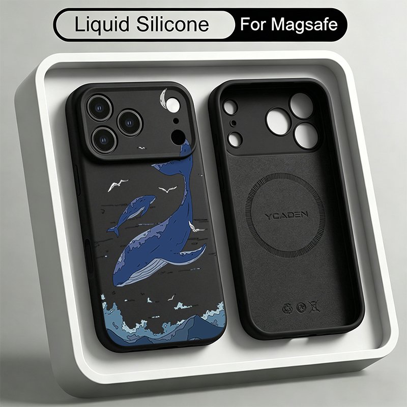 Magnetic Liquid Silicone Phone - Liquid Silicone Magnetic Phone Case 评论和价格