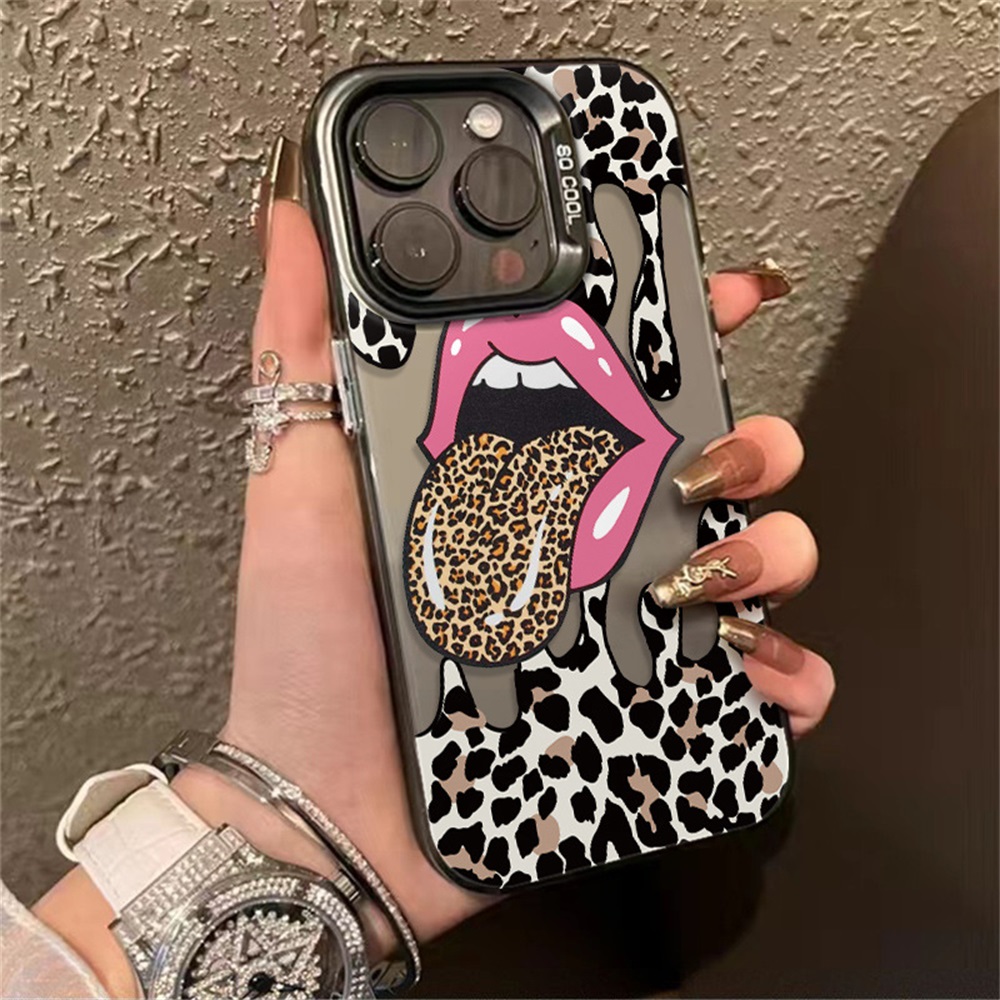 Fashion Leopard Pattern Hard P - Matte Hard Pc Back Case 评论和价格