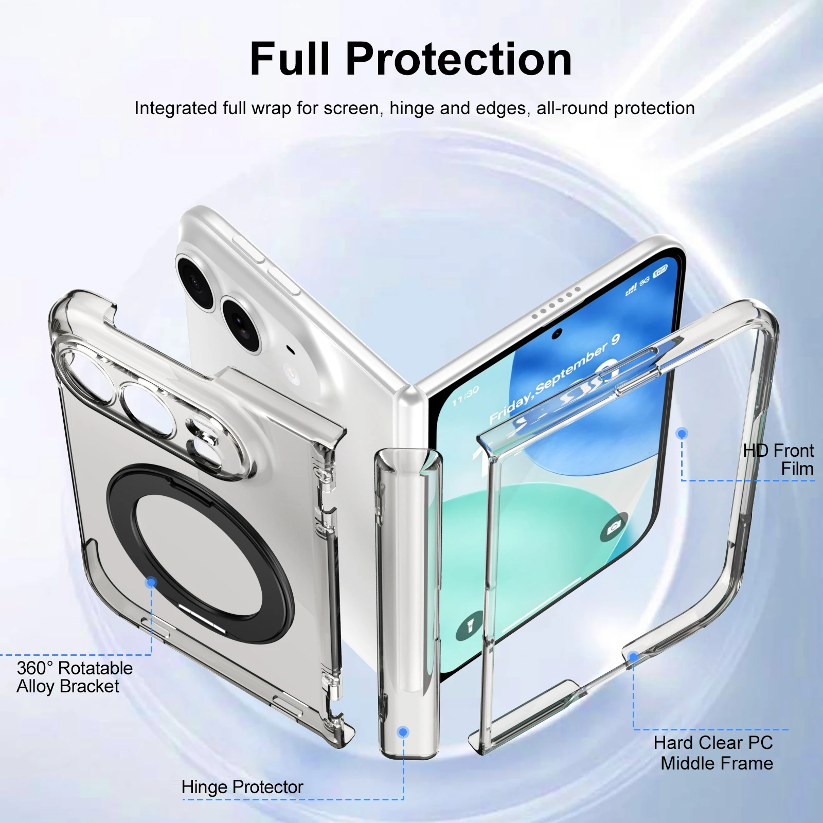360 Degree Rotating Bracket Ma - Screen Protectors 评论和价格