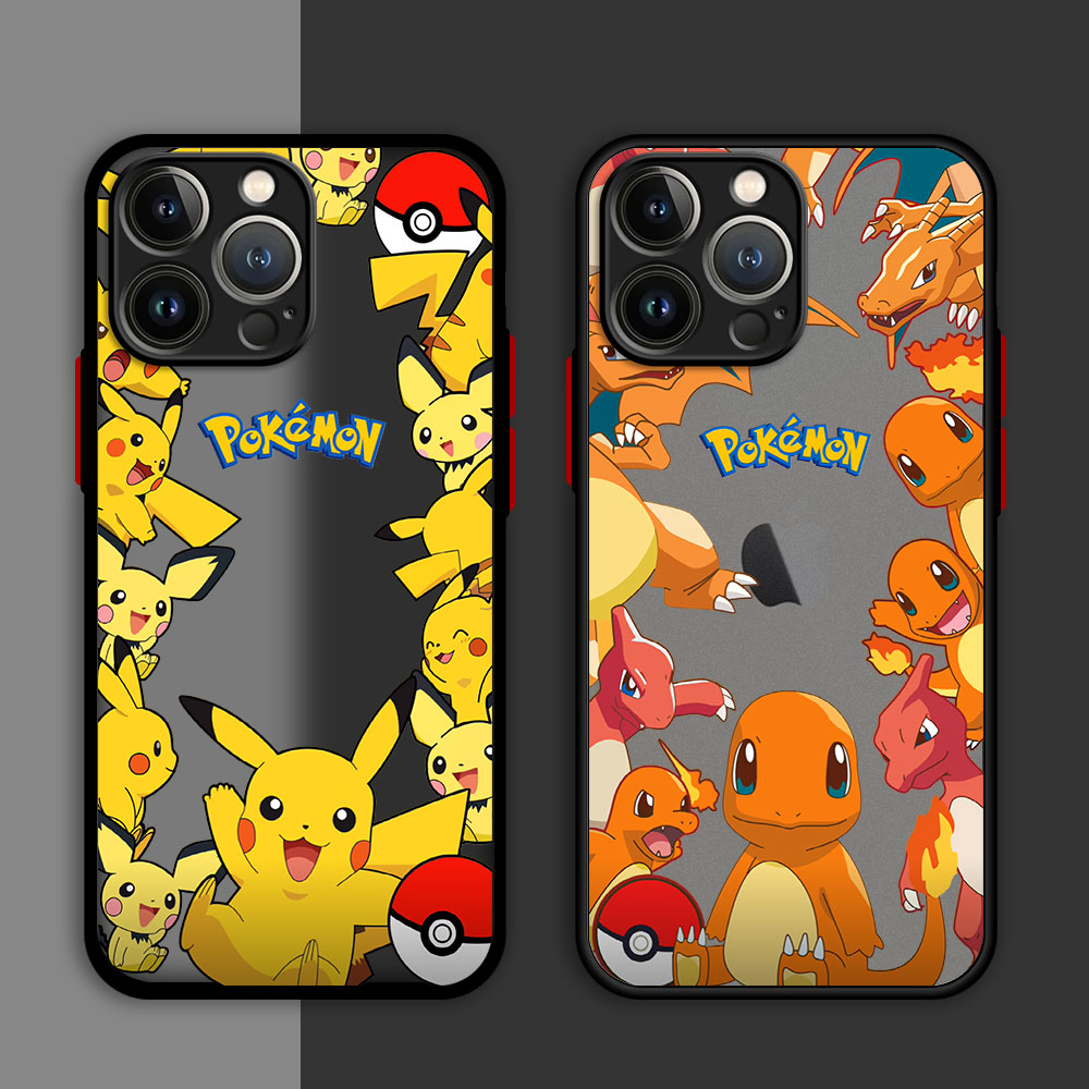 Hot Anime Cartoon Pokemon Case - Matte Hard Pc Back Case 评论和价格
