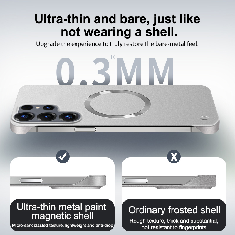 Frameless Ultra-thin Matte Lux - Ultra Thin Frameless Phone Cover 评论和价格