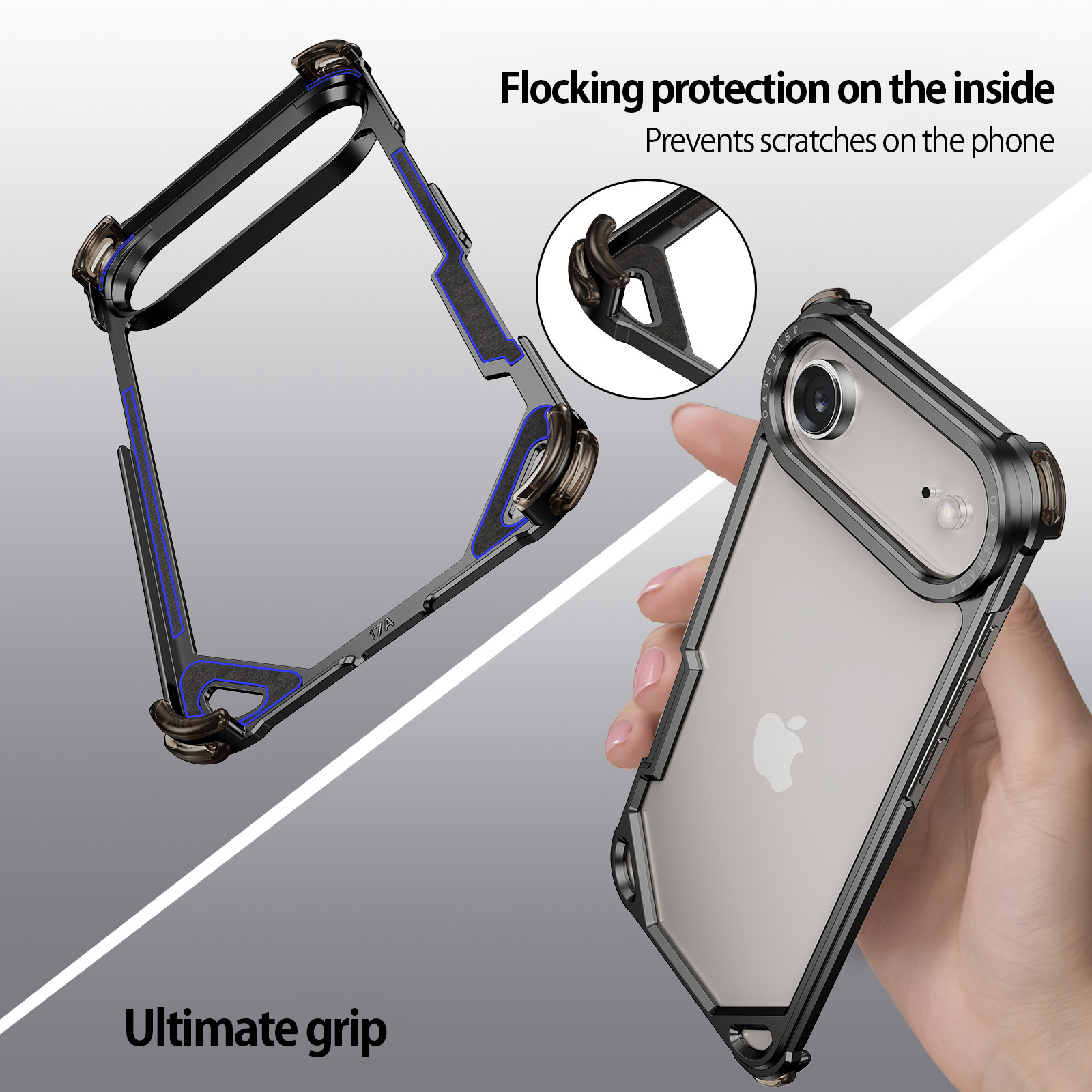 Eary Aluminum Phone Case for i - Ultra Thin Frameless Phone Cover 评论和价格